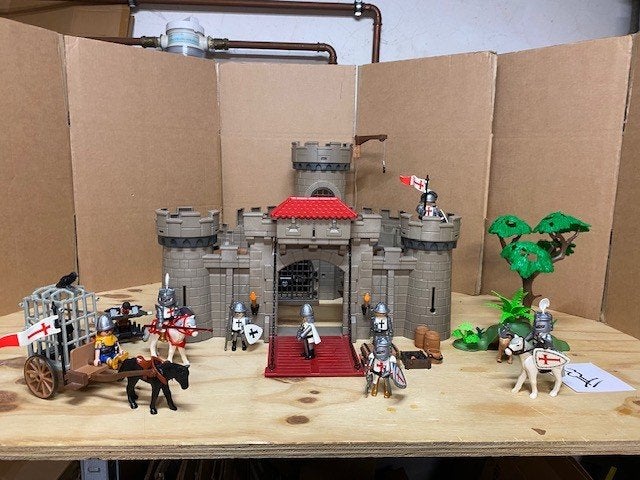 Playmobil kasteel 6001 met kruisridders, Kinderen en Baby's, Ophalen of Verzenden