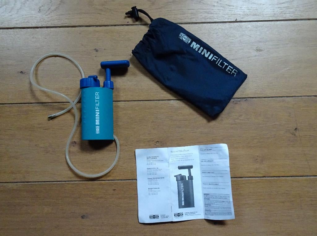 Katadyn Pocket waterfilter, Ophalen, Zo goed als nieuw
