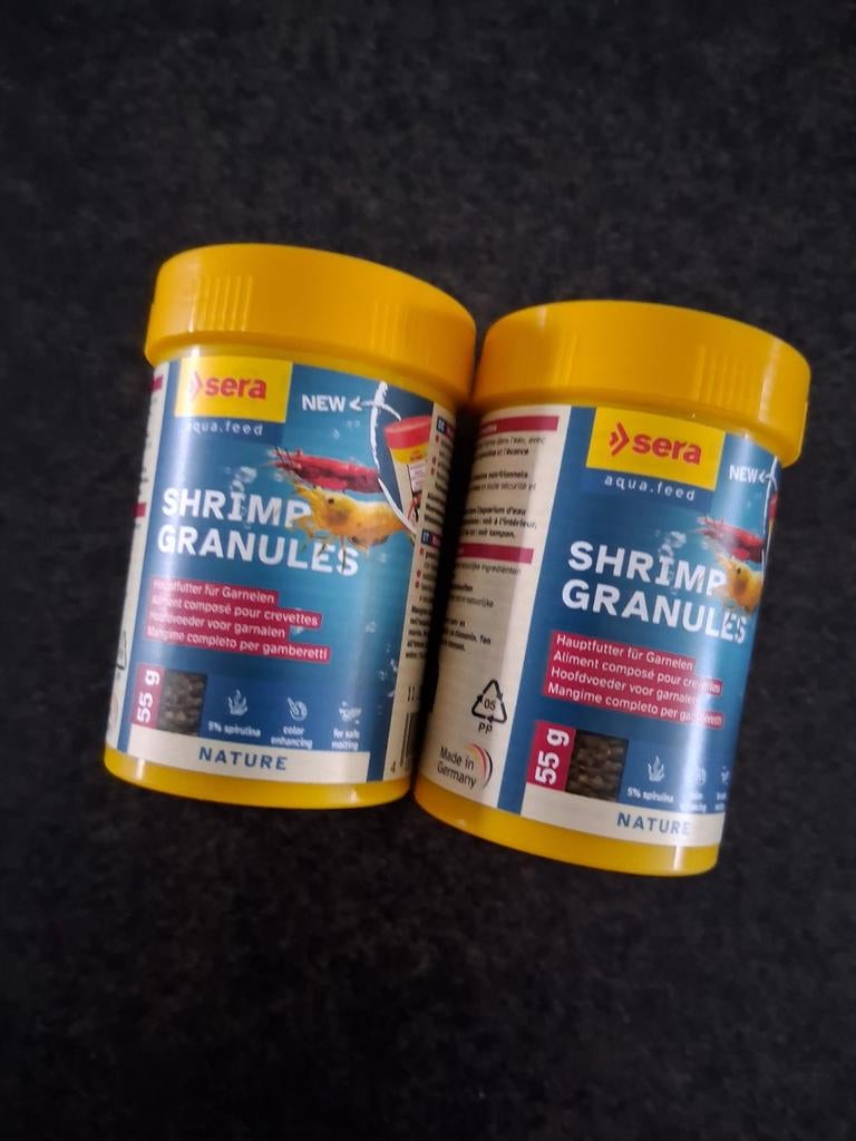 Sera shrimp granules, Dieren en Toebehoren, Ophalen of Verzenden, Sera