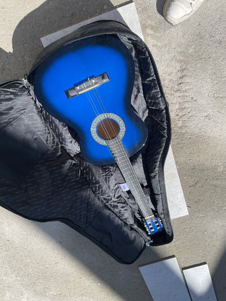Klassieke gitaar met Ritter gitaartas + extra snaren, Ophalen of Verzenden, Gebruikt, Klassieke of Spaanse gitaar, Met koffer