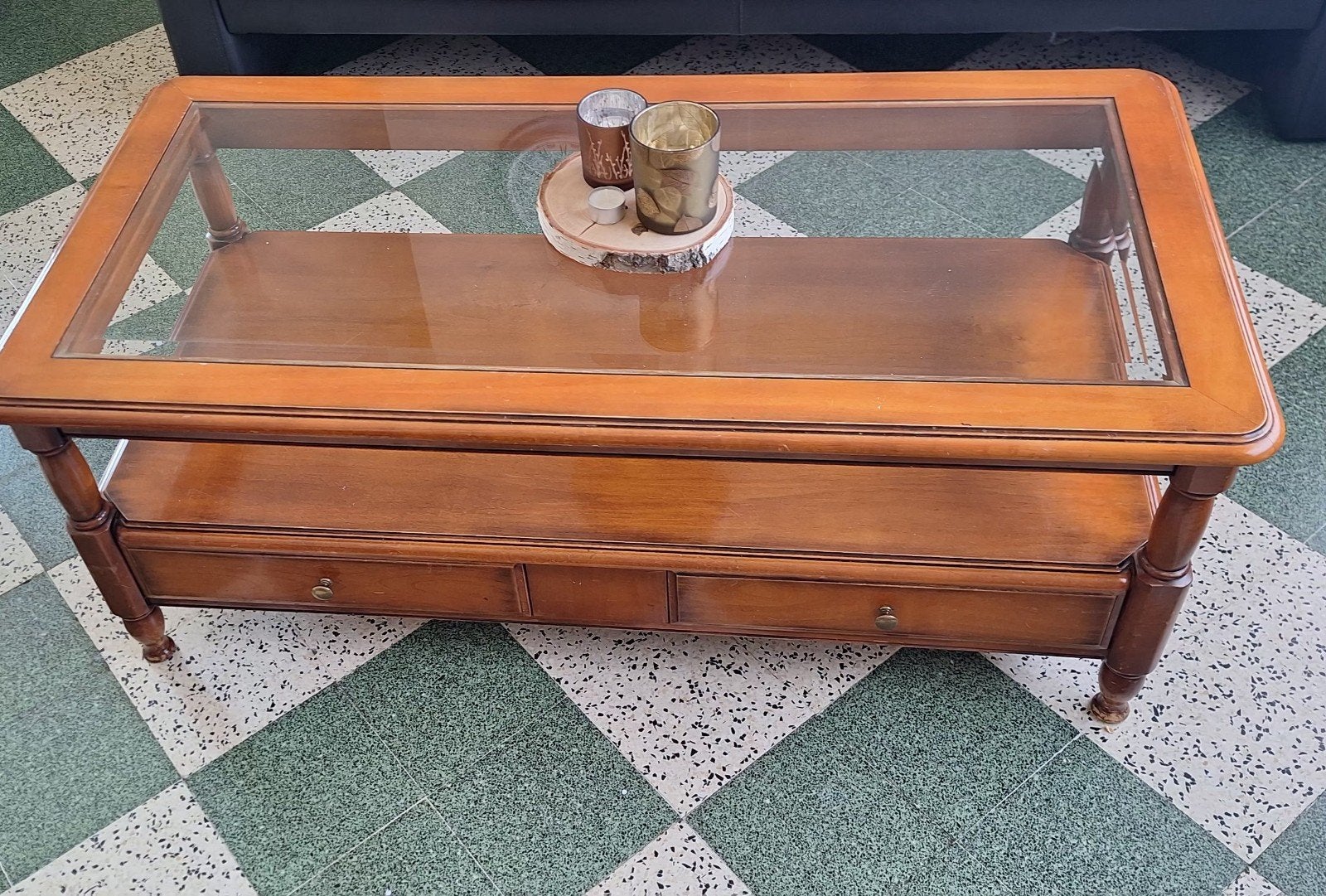 salontafel, Huis en Inrichting, Tafels | Salontafels, Ophalen, Gebruikt