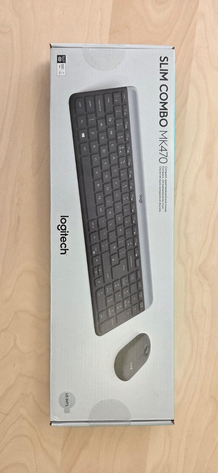 Logitech Slim MK470 (nieuw), Computers en Software, Toetsenborden, Ophalen, Qwerty, Draadloos, Logitech