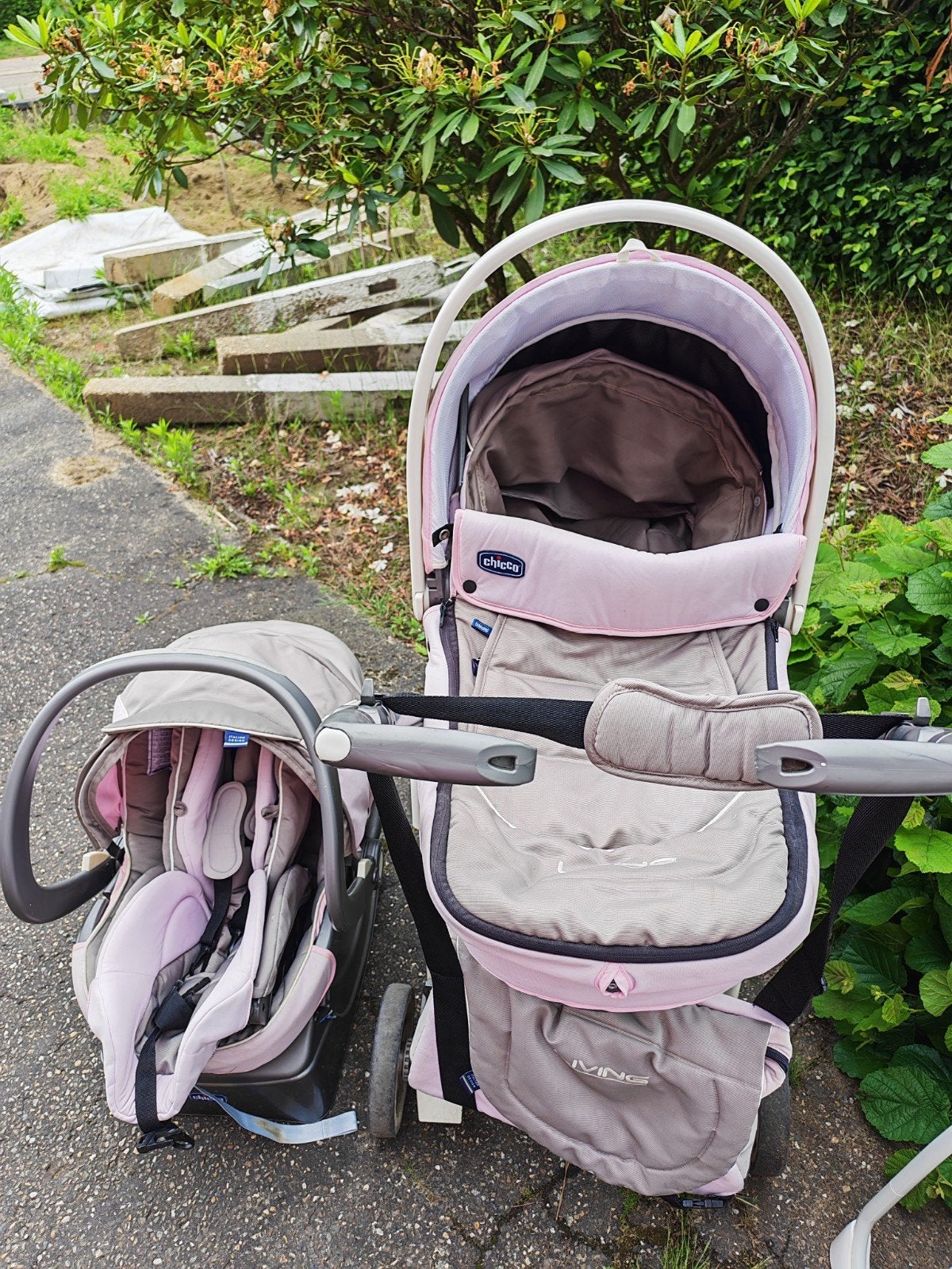 3 in 1 wandelwagen, Kinderen en Baby's, Kinderwagens en Combinaties, Ophalen, Maxi-Cosi