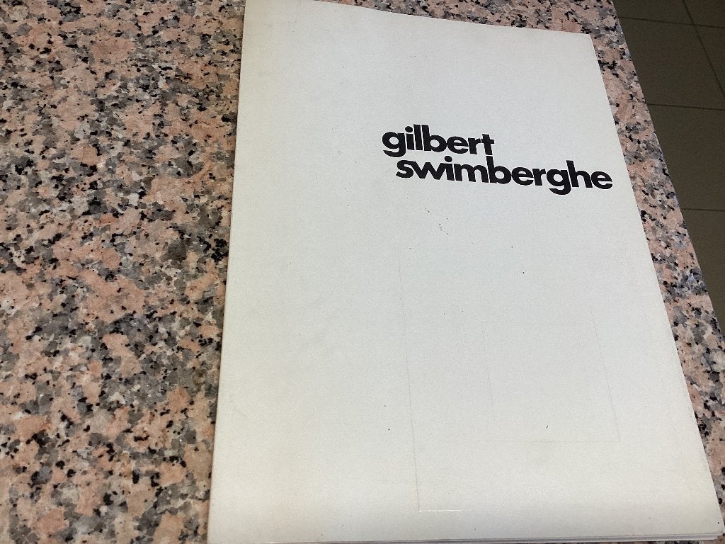 Kunstboek GILBERT SWIMBERGHE. Retrospectieve tentoonstelling, Ophalen of Verzenden, Gelezen, Schilder- en Tekenkunst