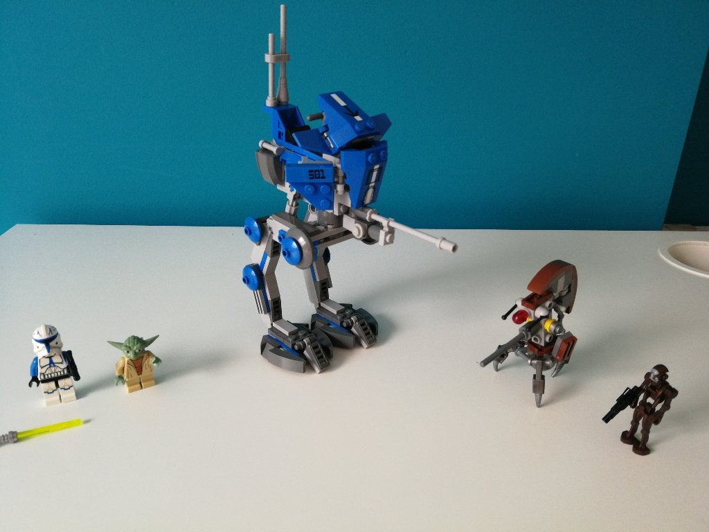 Lego Star Wars 75002 'AT-RT', Compleet, Star Wars, Lego, Ophalen of Verzenden