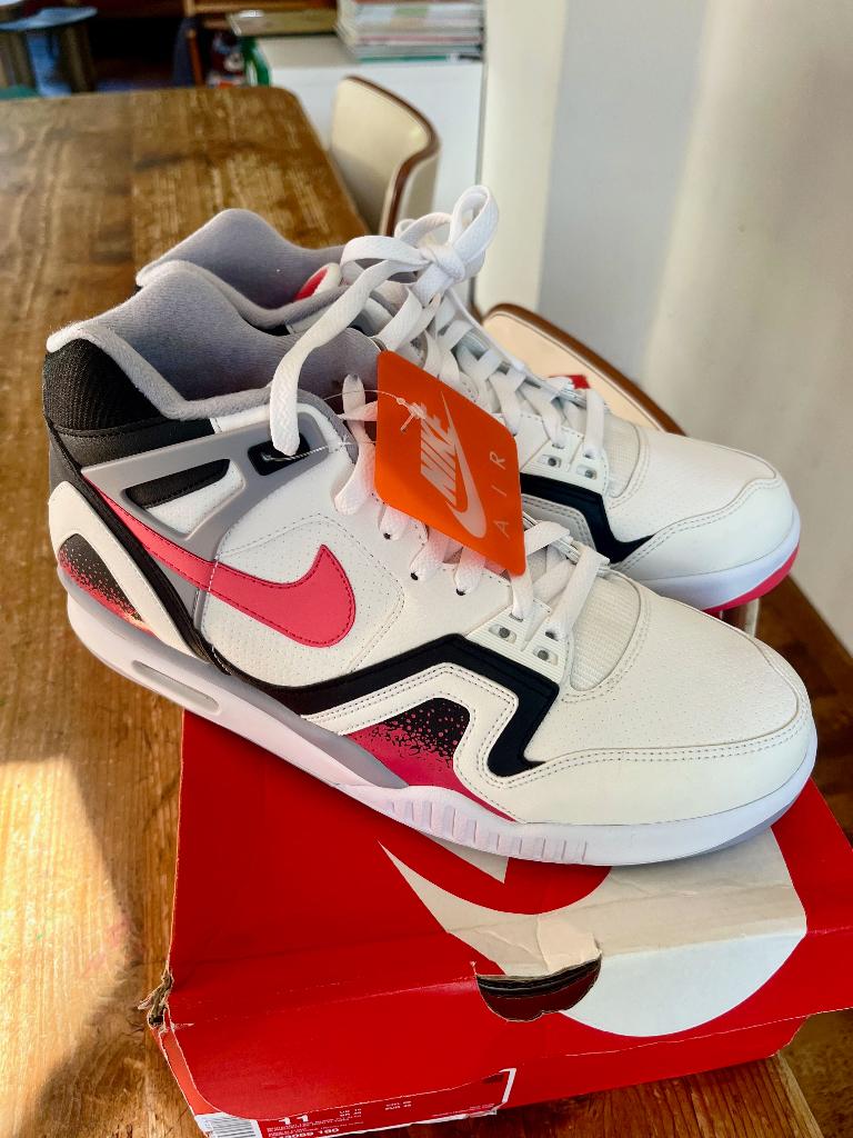 Nike Air Tech Challenge II QS Hot Lava 45 NIEUW, Kleding | Heren, Ophalen, Wit, Nike, Nieuw