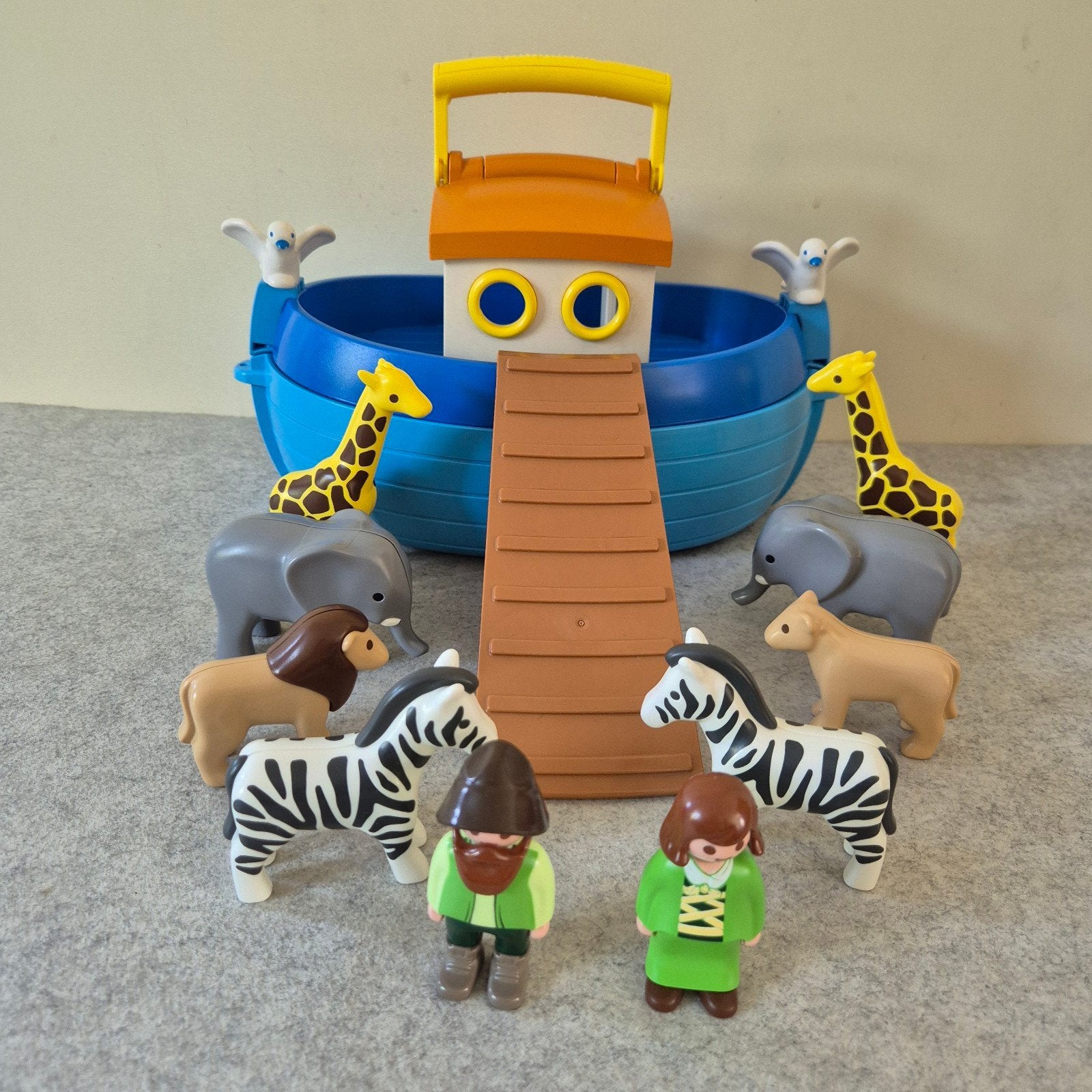 Playmobil juniors, 1.2.3, ark van Noah, Kinderen en Baby's, Ophalen of Verzenden