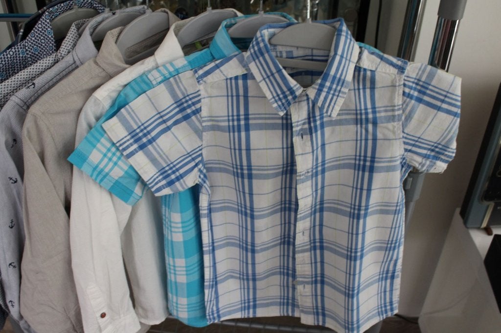 kinderkledij jongen 8 jaar, Enfants & Bébés, Vêtements enfant | Taille 128, Enlèvement ou Envoi, Utilisé, Garçon, Chemise ou Chemisier
