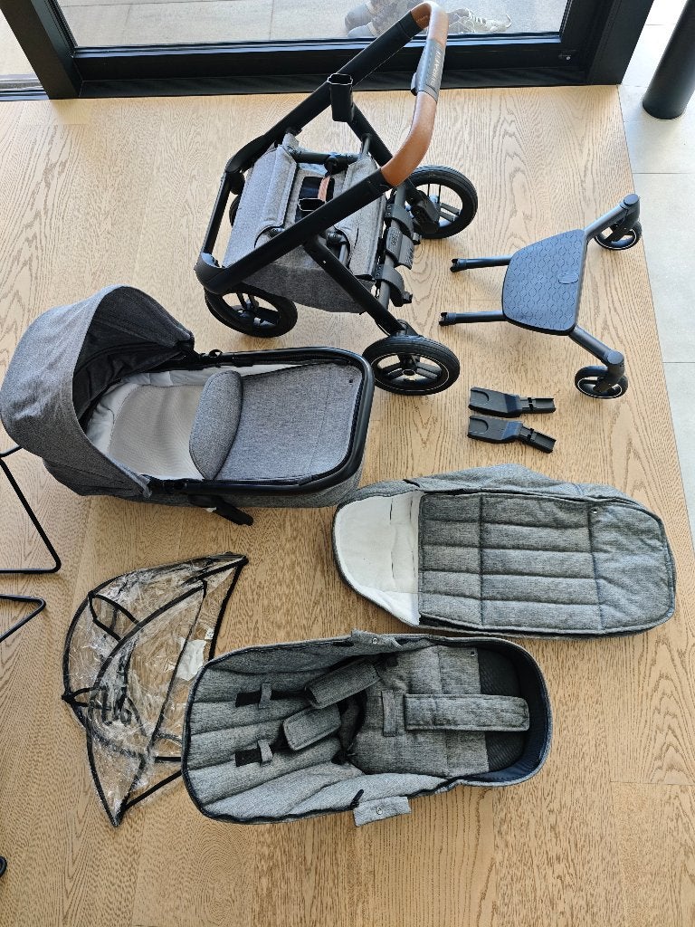Dubatti kinderwagen + optie autozit, Kinderen en Baby's, Kinderwagens en Combinaties, Gebruikt, Combiwagen, Overige merken, Luchtbanden