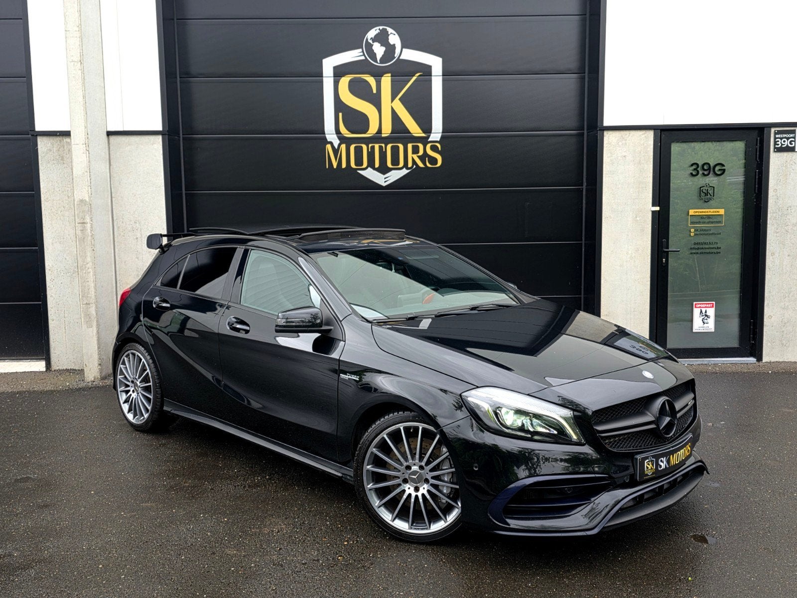 A45 AMG 4-MATIC Night + Aero Pack Facelift €335 BIV 19" Pano, Auto's, Automaat, https://public.car-pass.be/vhr/da8512c4-87b2-42e3-9929-24bb51b3901e