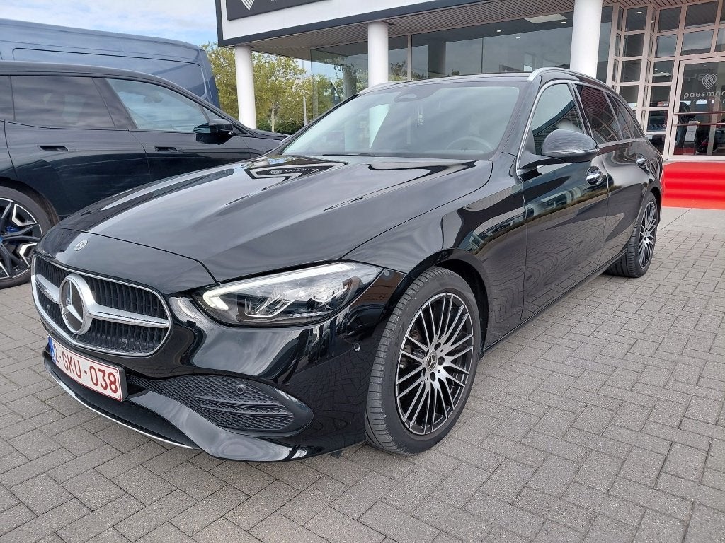 Mercedes benz c180, Auto's, Automaat, Achterwielaandrijving, Euro 6, Leder en Stof