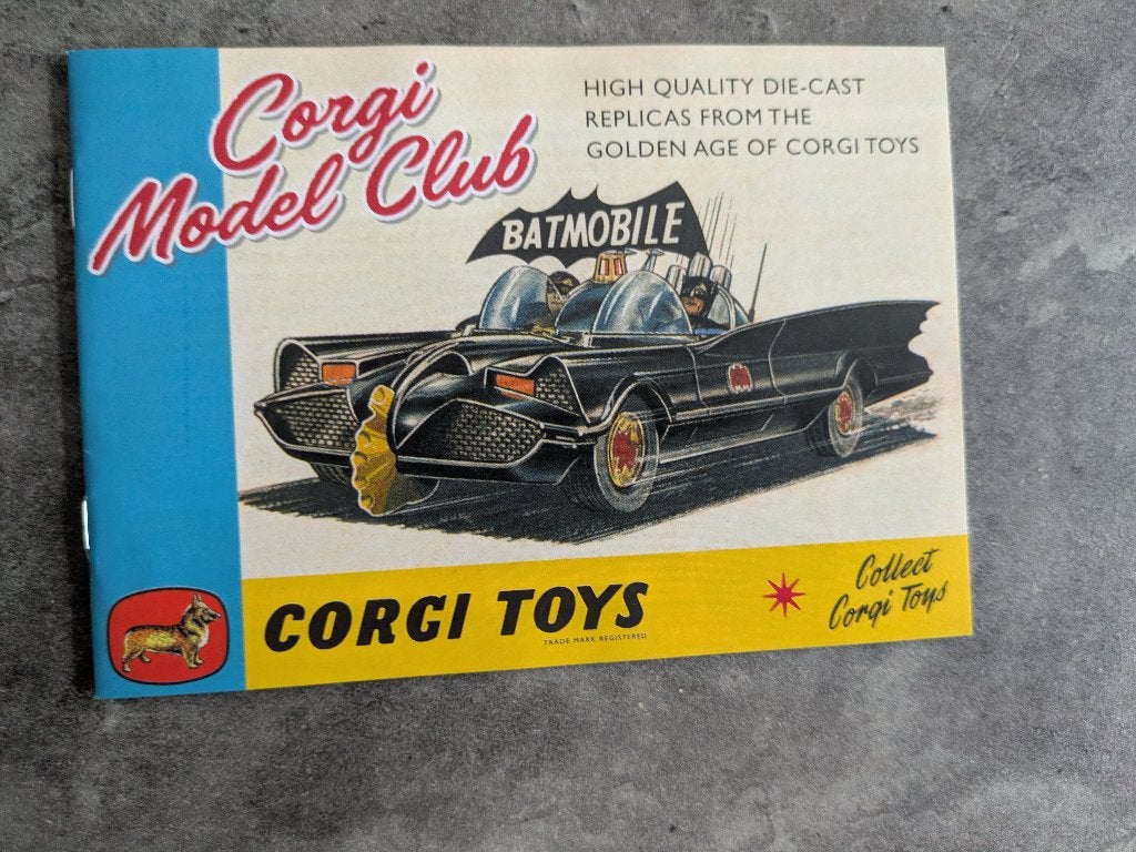 CATALOGUE DE JOUETS CORGI toys  ANNÉES 60, ÉD. 28 PAGES, Envoi, Comme neuf, Corgi