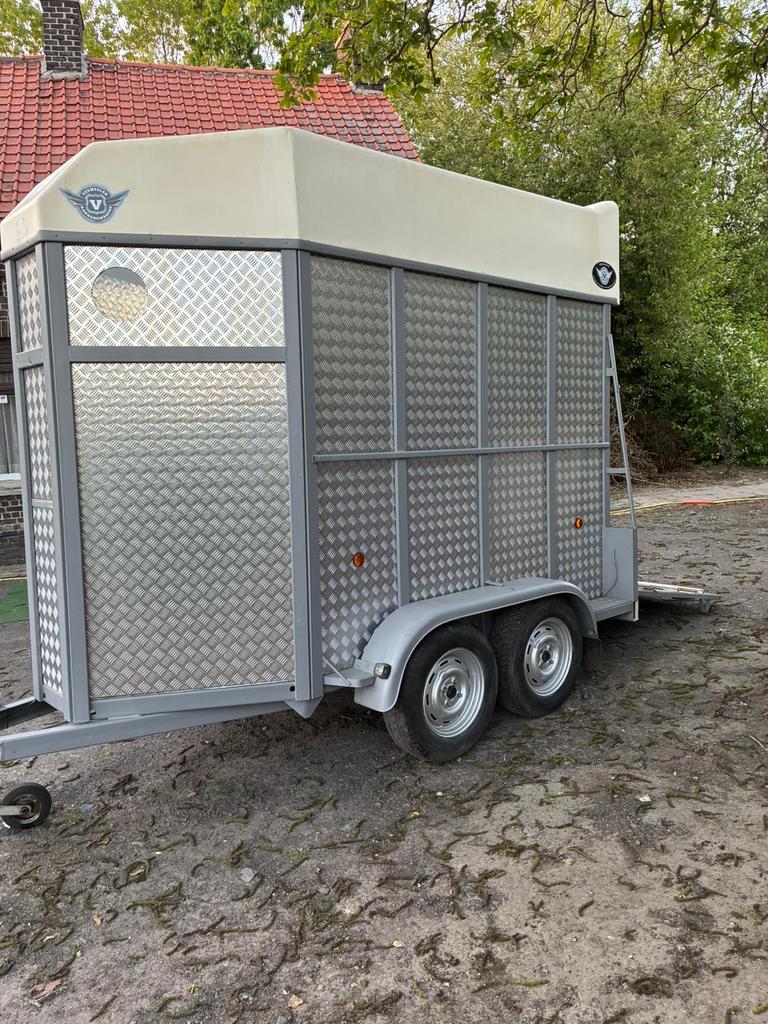 Paardekar, Auto diversen, Aanhangers en Bagagewagens, Ophalen, Zo goed als nieuw