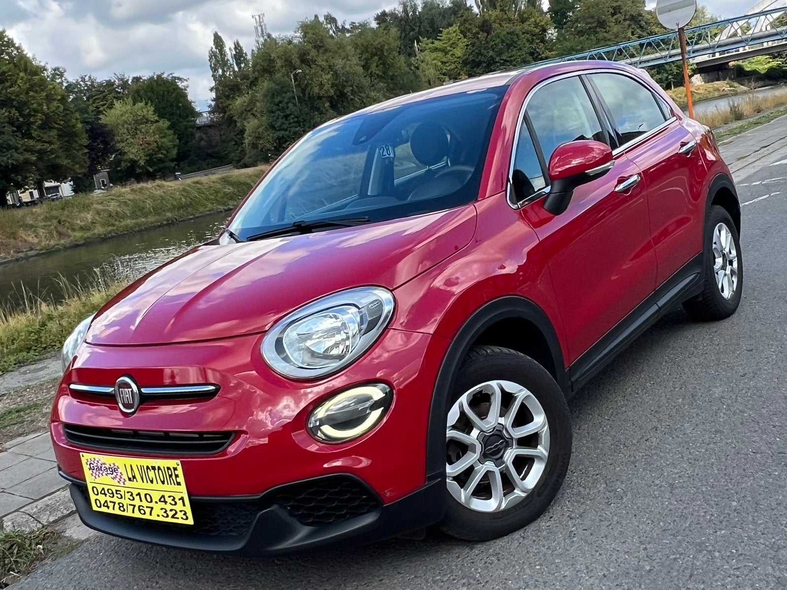 Fiat 500X 2018 année 1.0 essence 88km 140000km 0032478767323, Autos, Rouge, https://public.car-pass.be/vhr/9972cc0e-2360-4c31-88d0-23289c11925f