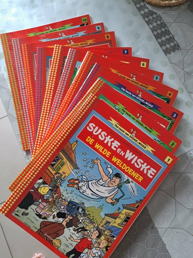 het beste van suske en wiske 1 tot 10  compleet, Boeken, Ophalen of Verzenden, Zo goed als nieuw