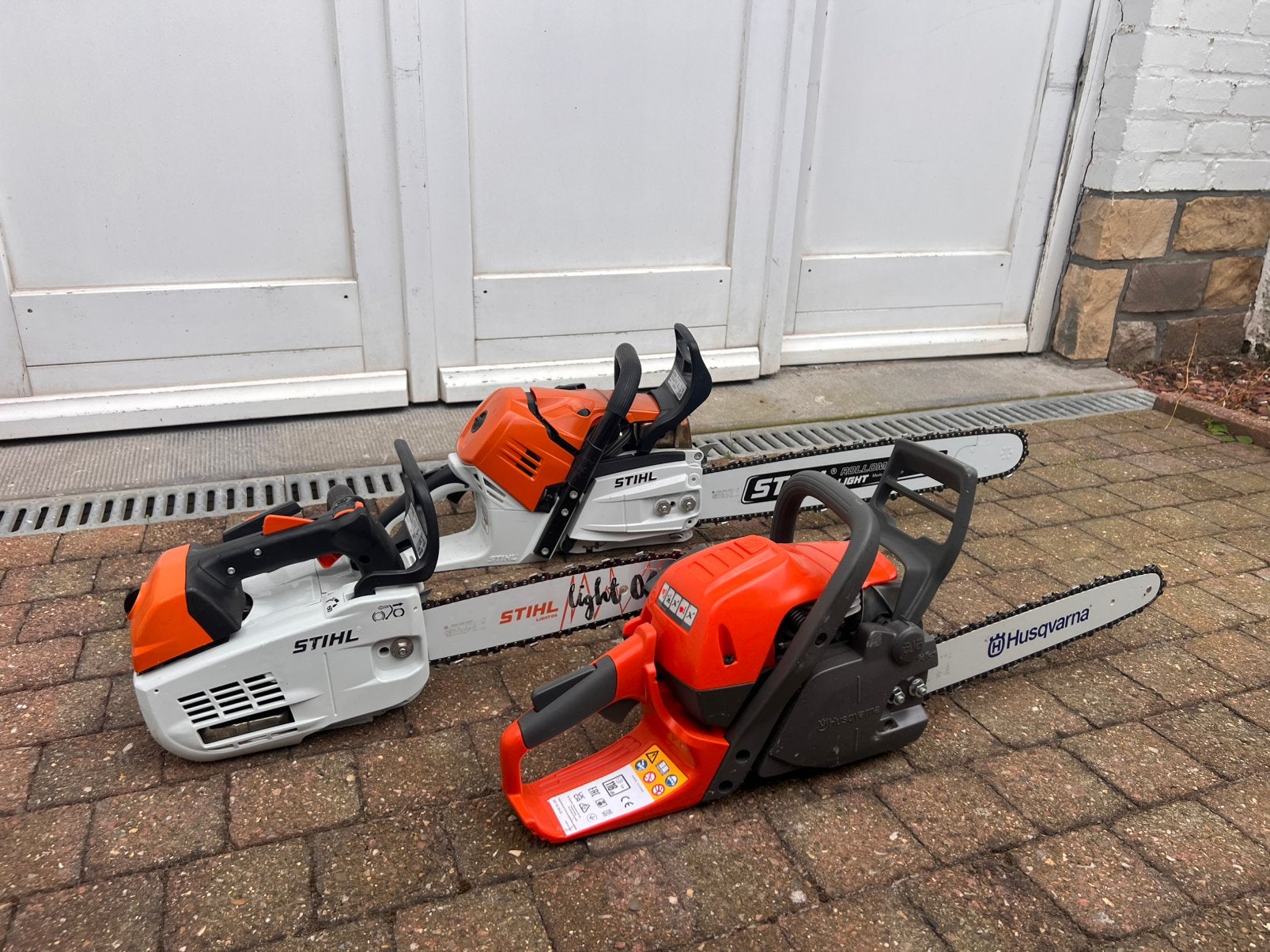 Tronçonneuse STIHL / HUSQVARNA  Kettingzaag, Jardin & Terrasse, Enlèvement, Neuf
