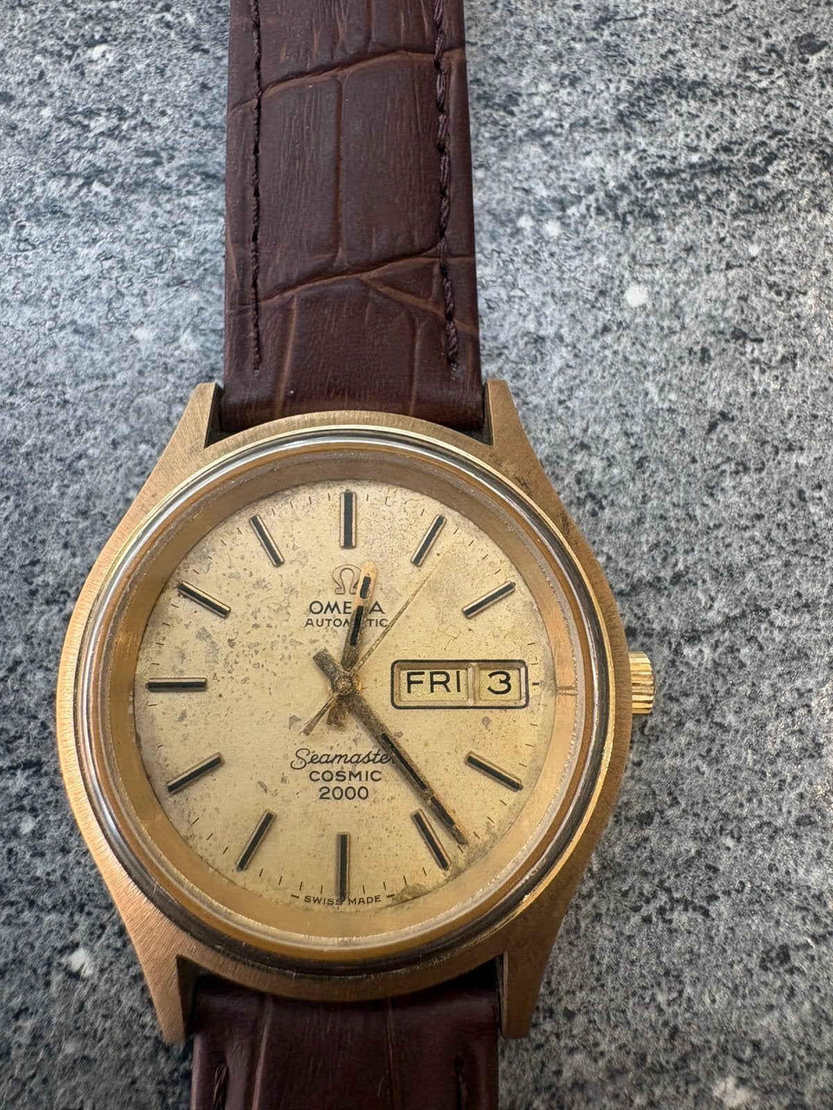 Omega seamaster cosmic 2000 automatic, Enlèvement ou Envoi, Omega