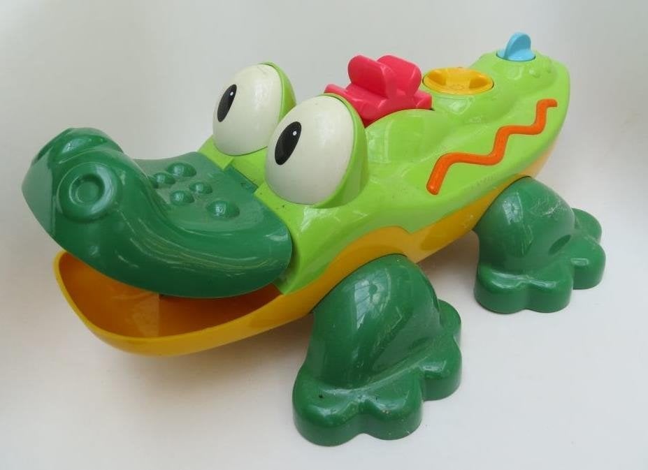 speelgoed krokodil splash sprinkler 3 +, Ophalen of Verzenden, Gebruikt