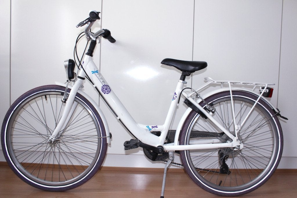 Mooie Alu 24 inch BFK meisjesfiets - 6 versn., Vélos & Vélomoteurs, Frein à main, Enlèvement, Frein sur jante, 24 pouces