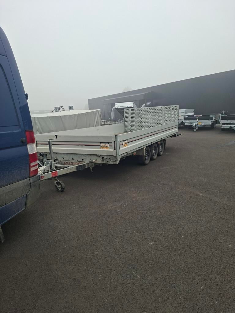 Aanhangwagen Ta-No trailer 5m x 2,3m multitransporter, Ophalen