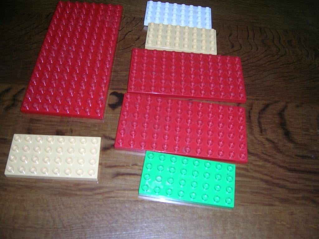DUPLO BOUWPLATEN, Enlèvement, Utilisé, Duplo