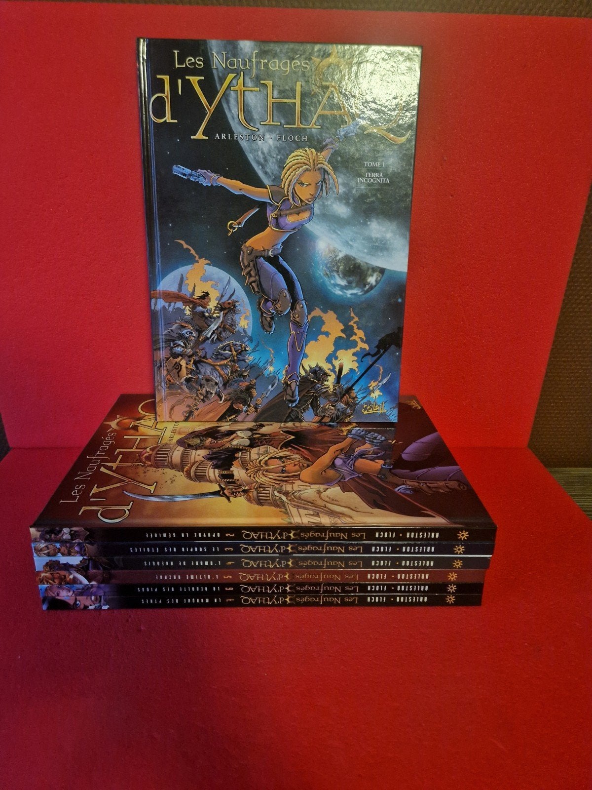 lot de 7 bd les naufragés d ythaq 1 à 7, Livres, Enlèvement ou Envoi