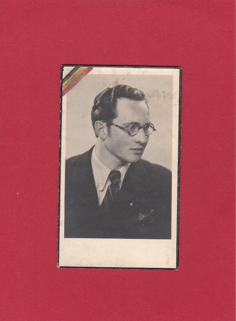 DP Oorlog Karel Cornu, Collections, Images pieuses & Faire-part, Envoi, Image pieuse