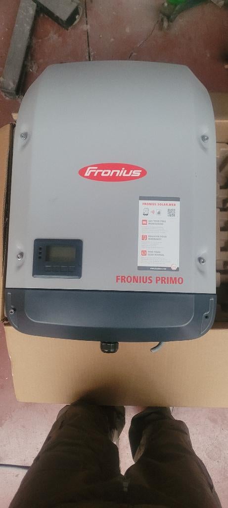 2 Omvormers  Fronius primo 3.5 kw.+3.0 kw, Ophalen, Zo goed als nieuw, Overige typen