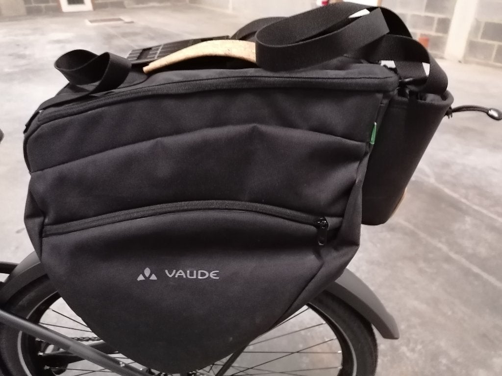 VAUDE sacoches vélo ESILKROAD PLUS 22 litres Black impec, Enlèvement ou Envoi, Neuf, Vaude