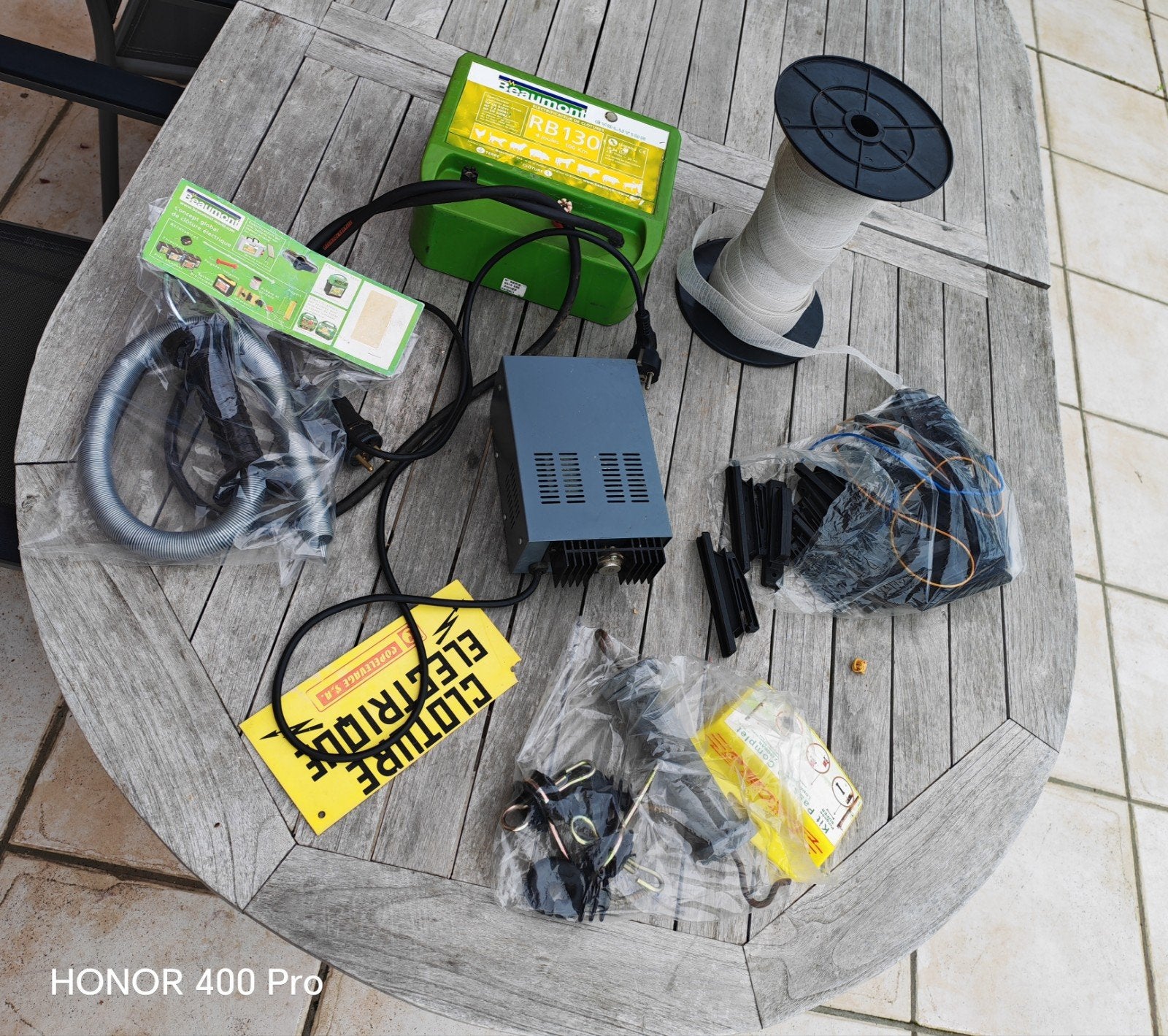 Fermeture Beaumont Meadow + accessoires, Enlèvement