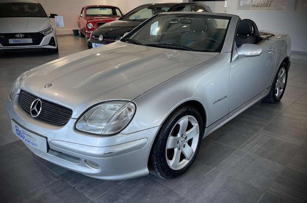 Mercedes-Benz SLK SLK200 Kompressor, Cuir, Argent ou Gris, Achat, Entreprise