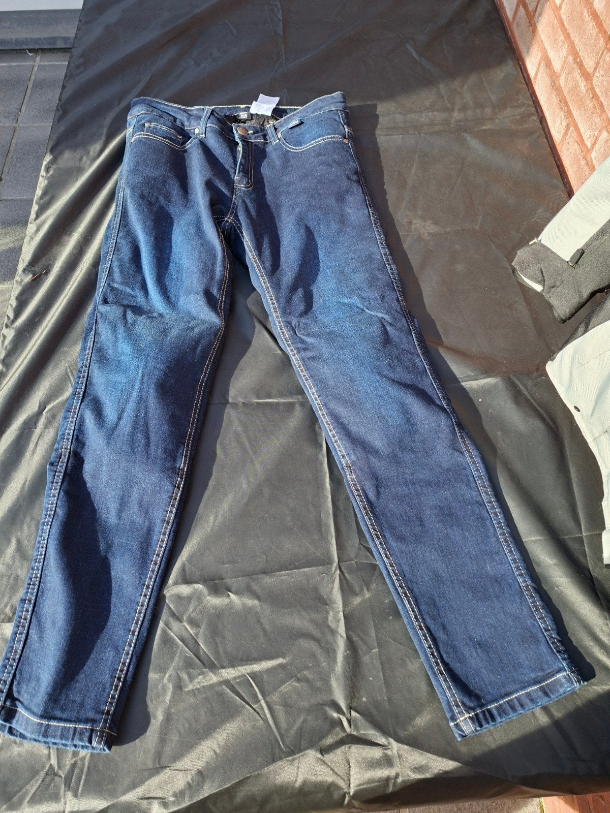GMS dames motorjeans – maat 30/30 – €50, Motoren, Ophalen, Broek | textiel, GMS, Dames