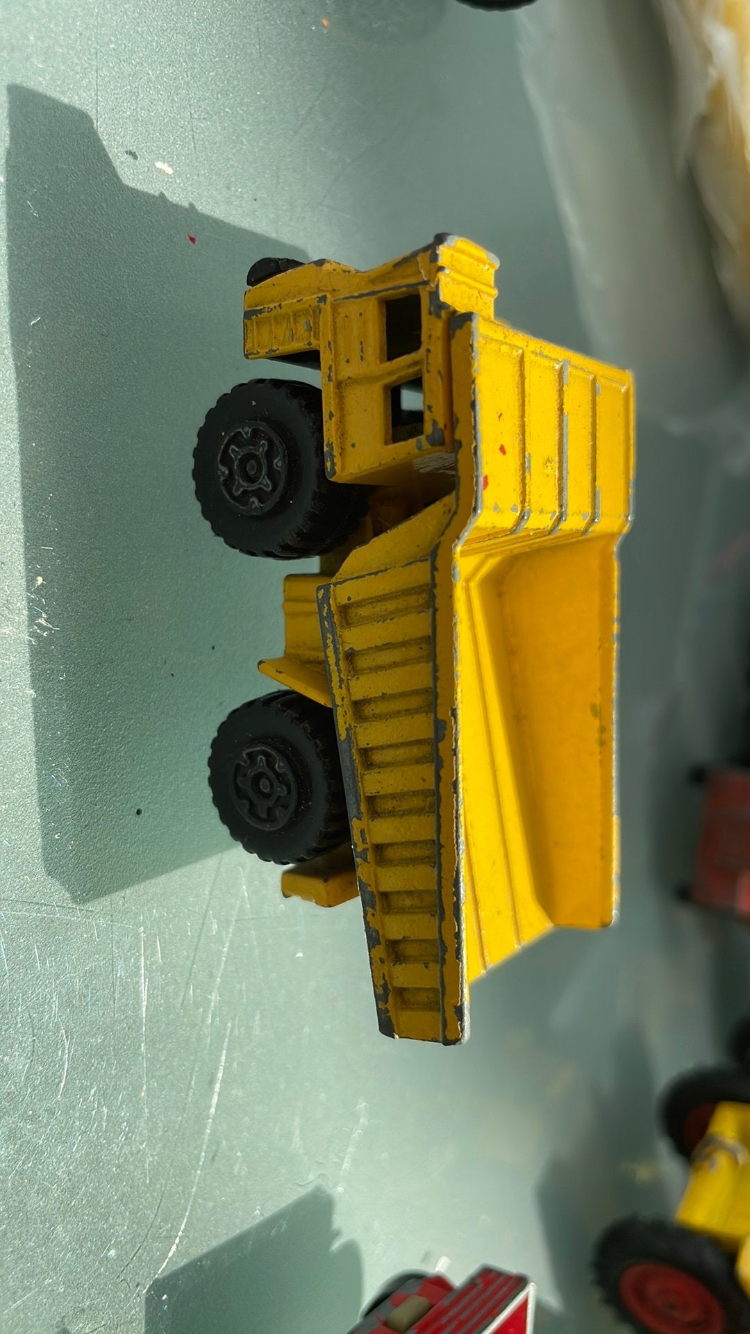 Matchbox werf dumper vrachtwagen, Ophalen of Verzenden, Gebruikt, Matchbox