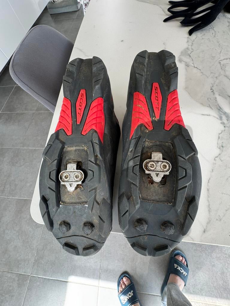 Chaussures vélo scott, Vélos & Vélomoteurs, Enlèvement, Utilisé, Autres tailles, Chaussures