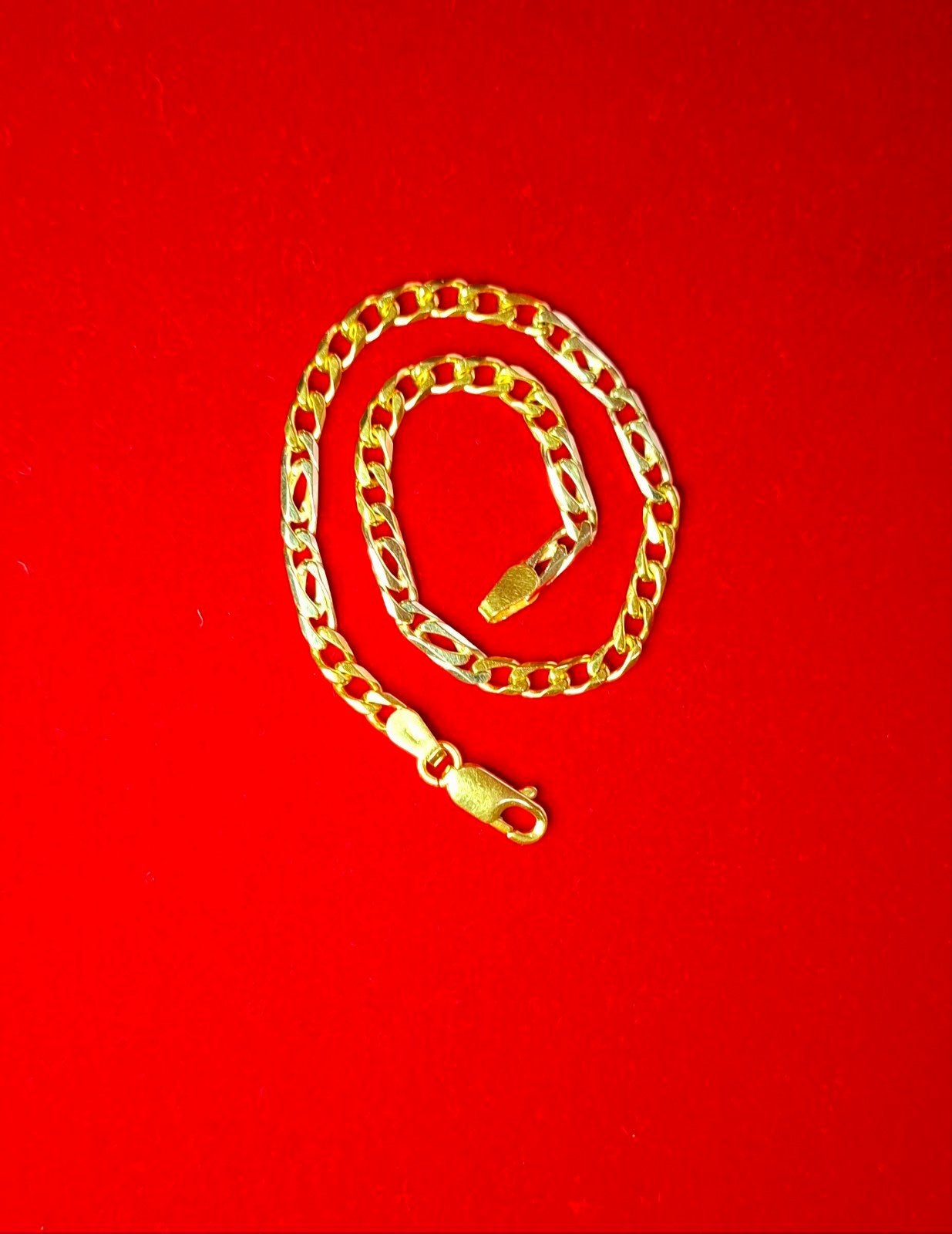 bracelet en or 18k poiçonnée 750, Bijoux, Sacs & Beauté, Bracelets, Enlèvement, Comme neuf, Or, Or