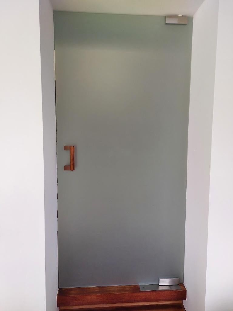 Glazen deur, Doe-het-zelf en Bouw, Deuren en Vliegenramen, Gebruikt, Binnendeur, Glas, 200 tot 215 cm