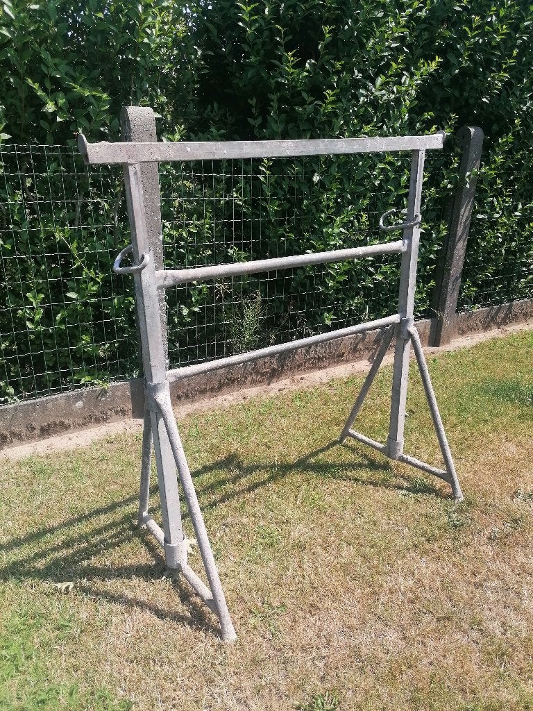 Schragen 3 stuks, Doe-het-zelf en Bouw, Steigers, Ophalen of Verzenden, Gebruikt, Gevelsteiger, Minder dan 2 meter
