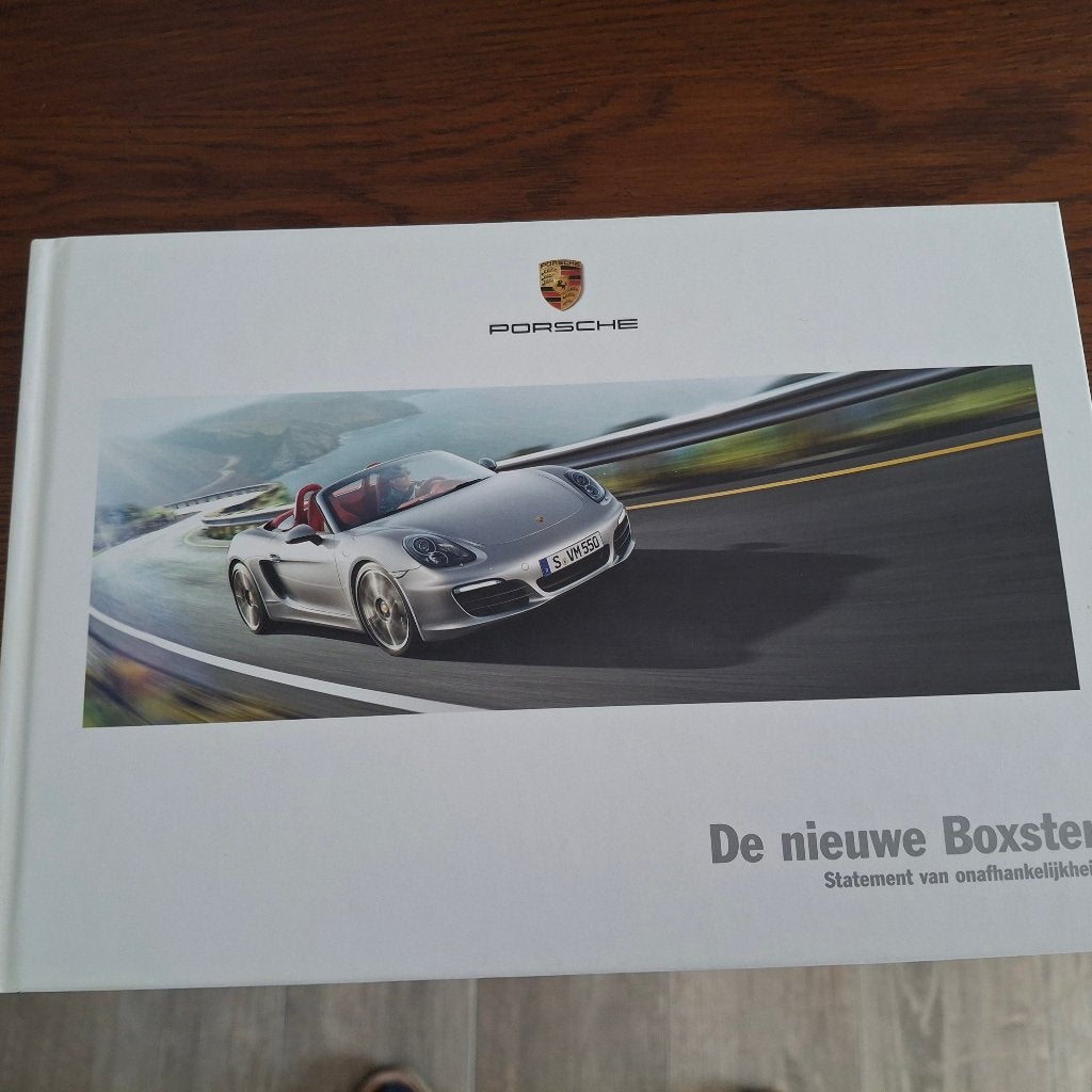 PORSCHE  - DE NIEUWE BOXSTER     11/2011, Livres, Enlèvement ou Envoi, Neuf, Porsche