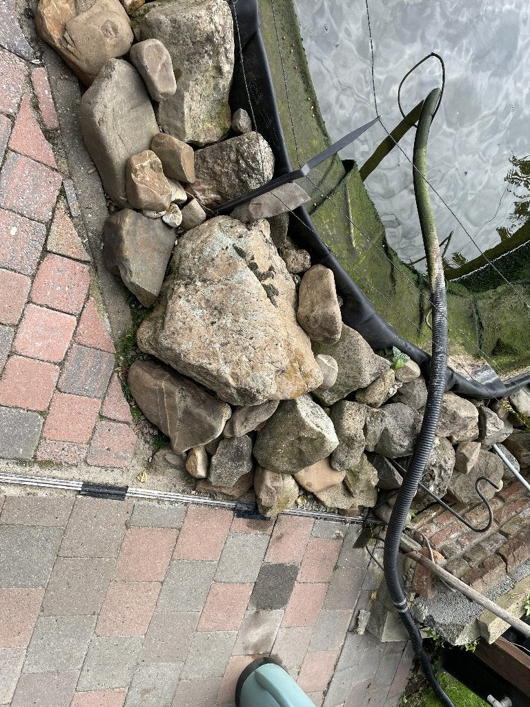 gratis maaskeien, Tuin en Terras, Ophalen, Gebruikt, Overige materialen, Kei