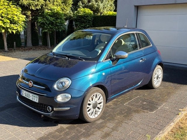 Fiat 500 1,2 benzine - Lounge pack - GPS - DAB, Auto's, Fiat, Voorwielaandrijving, 4 zetels, Stof, 4 cilinders