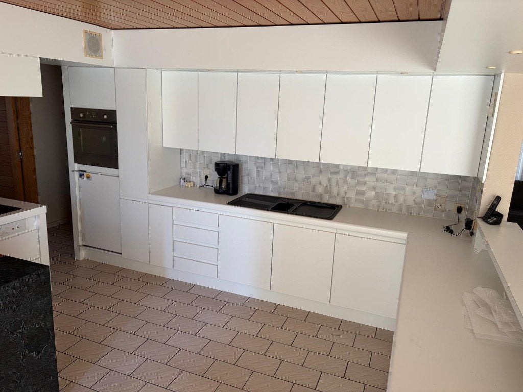 Keuken zelf demonteren (bieden), Ophalen, Gebruikt, Wit, Hoekkeuken