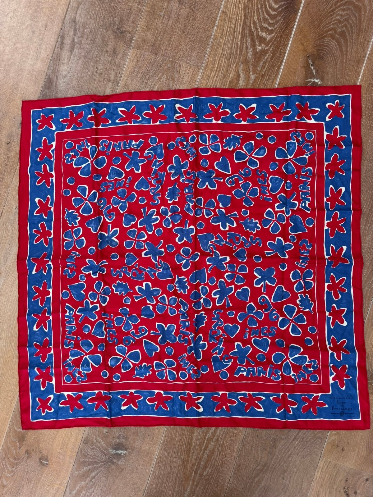 Sjaal Ines de la Fressange, Kleding | Dames, Mutsen, Sjaals en Handschoenen, Ophalen of Verzenden, Zo goed als nieuw, Maat 42/44 (L)