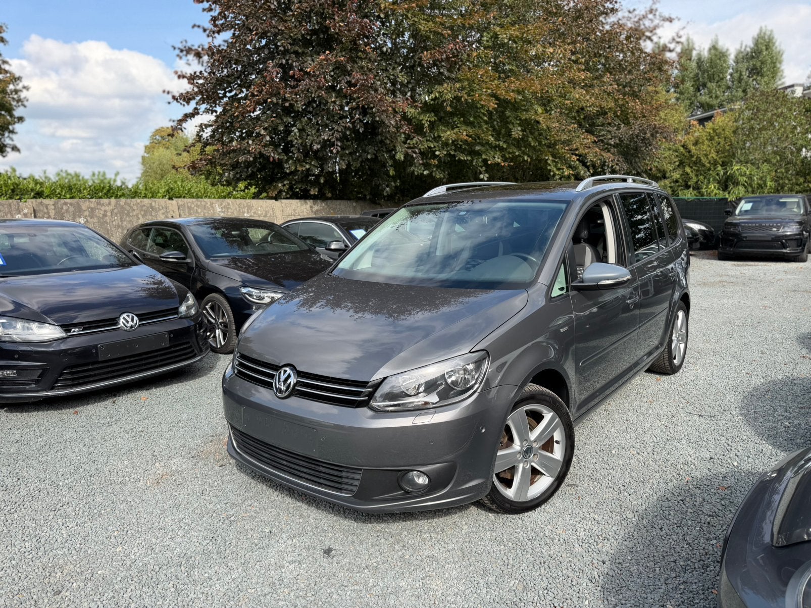 Volkswagen Touran 1.4 TSI 7-zits automaat, Auto's, Automaat, Euro 5, Zwart, 4 cilinders