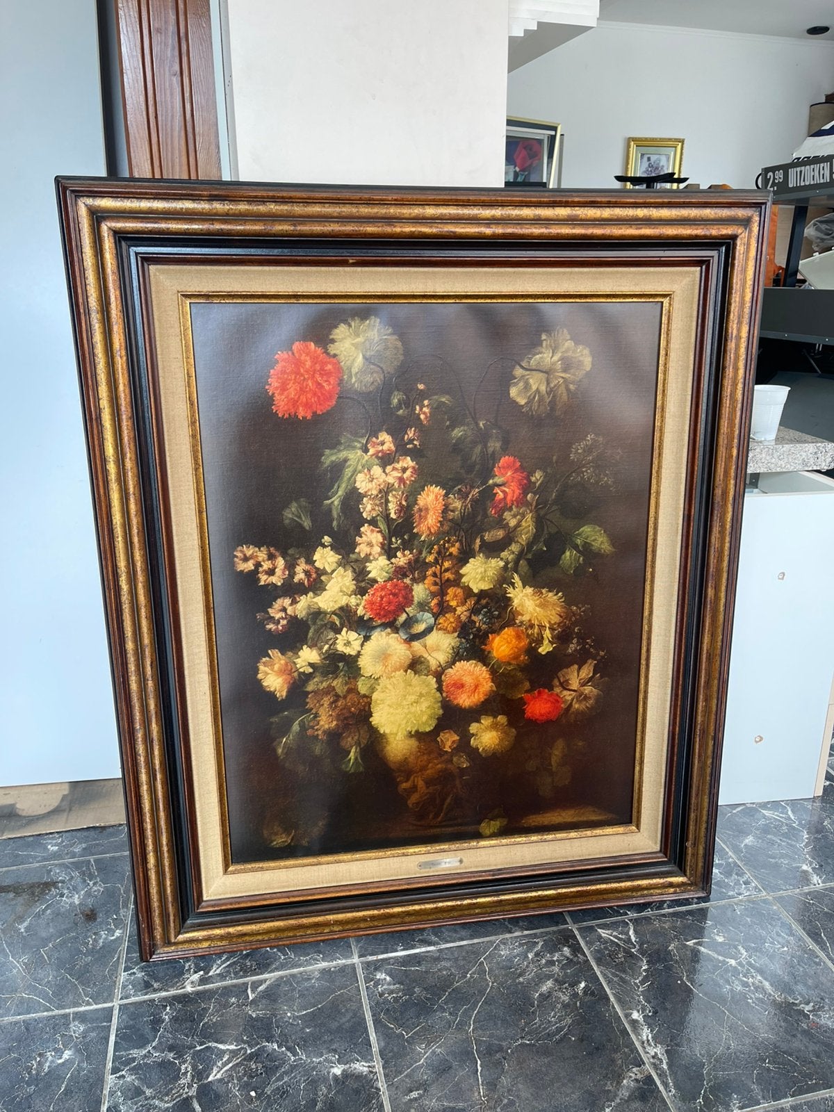 Barok bloemstilleven – Franz Werner von Tamm stijl, Ophalen
