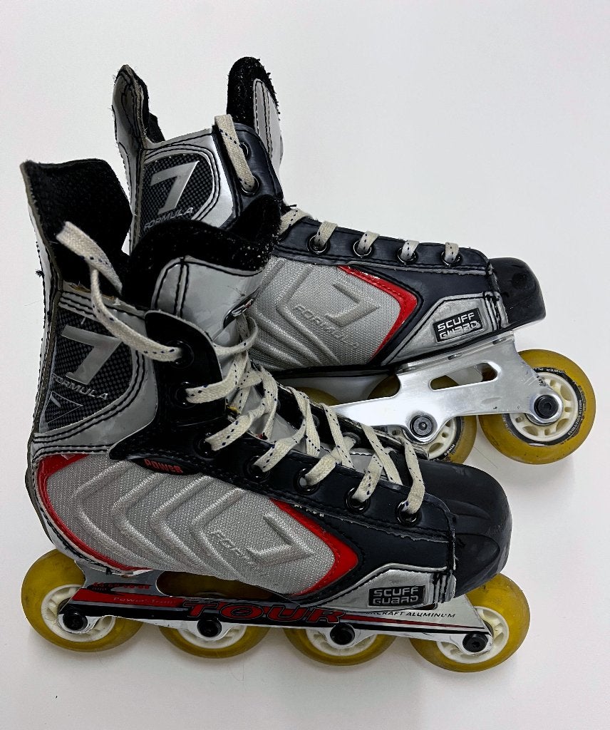 Tour inline / roller hockey schaatsen maat 2 (34), Gebruikt, Kinderen, Inline skates 4 wielen, Ophalen