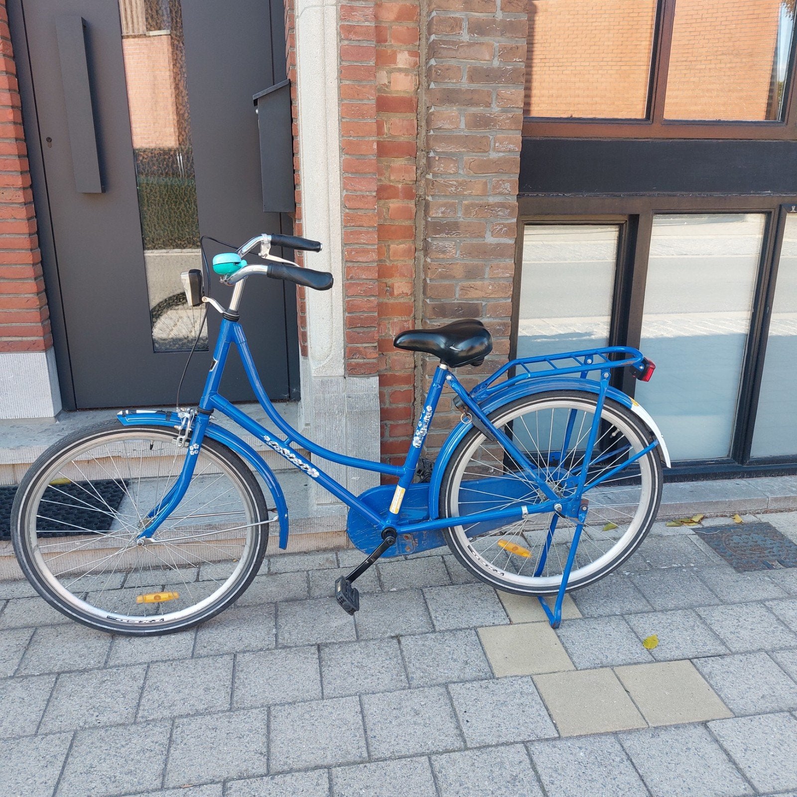 prachtige meisjesfiets, Ophalen, Terugtraprem