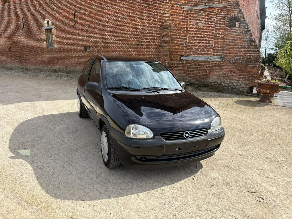 Opel corsa gekeurd voor verkoop slechts 79d km, Voorwielaandrijving, Stof, Zwart, Zwart