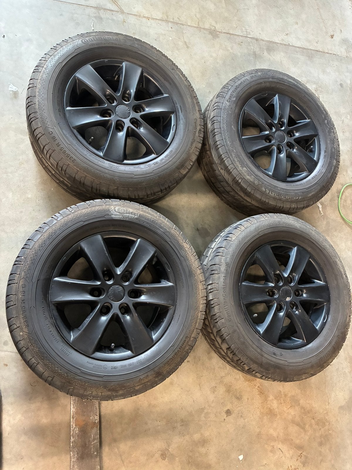 Velgen met banden Mercedes sprinter, Ophalen, 16 inch, Banden en Velgen, 235 mm