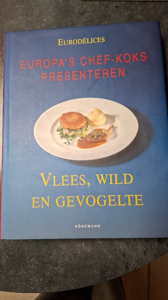 kookboek : Europa's chef-koks presenteren, Enlèvement ou Envoi, Comme neuf, Europe, Plat principal