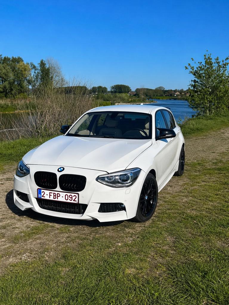 BMW 116d M-Pakket, Auto's, Euro 5, 1 Reeks, Wit, 5 deurs